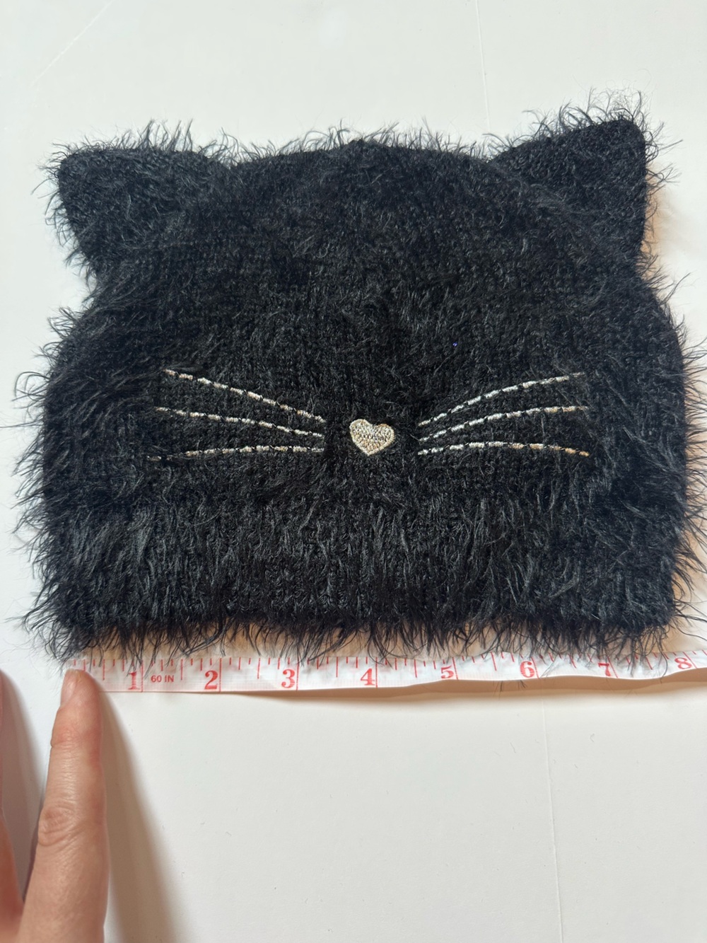Accsa Black Fuzzy Kitty Hat with Ears Toddler Costume Dress‑Up One‎ Size - Picture 5 of 7